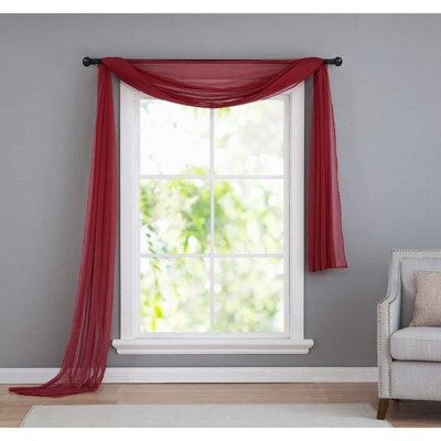 Bult Sheer Window Scarf Single Panel