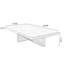 Table basse Burlywood-129238753