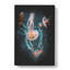 Peach Jellyfish - Wrapped Canvas-56642067