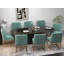 Chaise d'appoint en velours Baudel-2036812410-2036812389