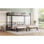 Lit superposé triple en métal - grand / simple, sans sommier, solide et amp; Stable-1022538875