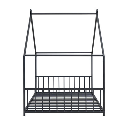 Lit en métal pour chambre d'amis Christenson