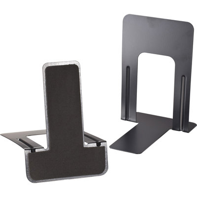 Modern & Contemporary Metal Non-Skid Bookends