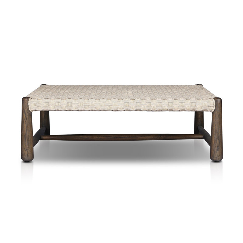 Savio Outdoor Coffee Table, Vintage White
