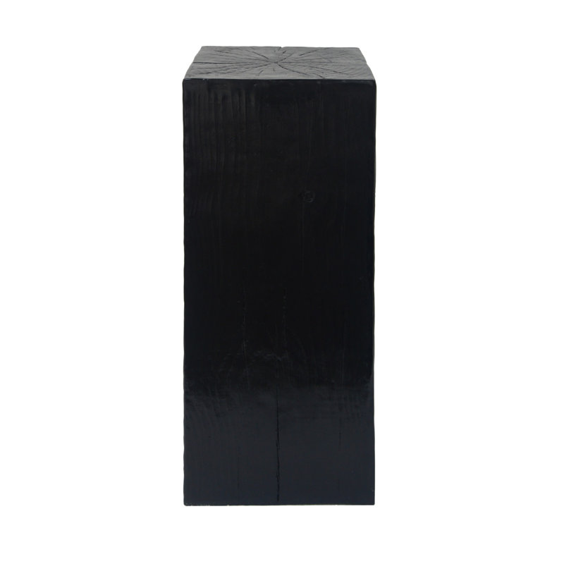 Table de bout MGO, H 33,75 po x l 14,5 po x P 14,5 po, Noir