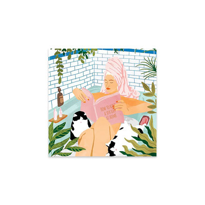 Comment avoir une journée de spa à la maison, impression sur verre acrylique