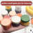 6-Pack Salad Dressing Containers To Go, 2Oz Glass Sauce Condiment Dip Container