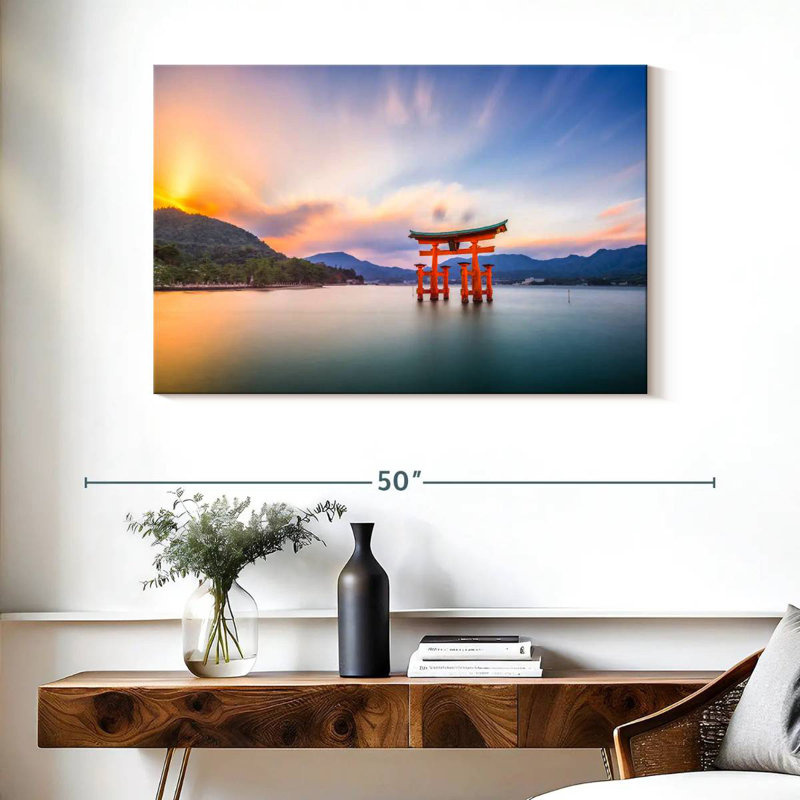 Lilie Torii Gate Hiroshima, 26" H x 39" W