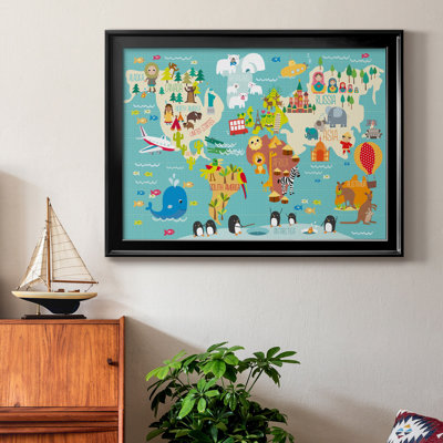 " Children's World Map "