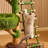 3 Tiers Cat Tree with Condons,Perch,Scratching Posts