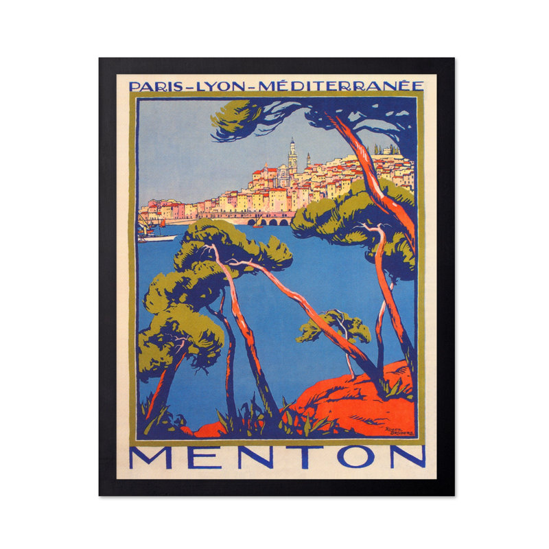 Menton France, 16"H x 20"W, Poster, Unframed