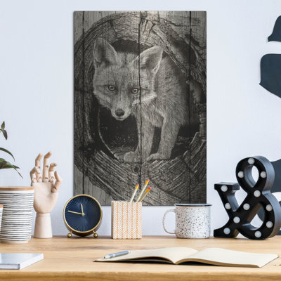 Lark Manor™ 'Baby In A Tree 01' by Gordon Semmens Metal Wall Art