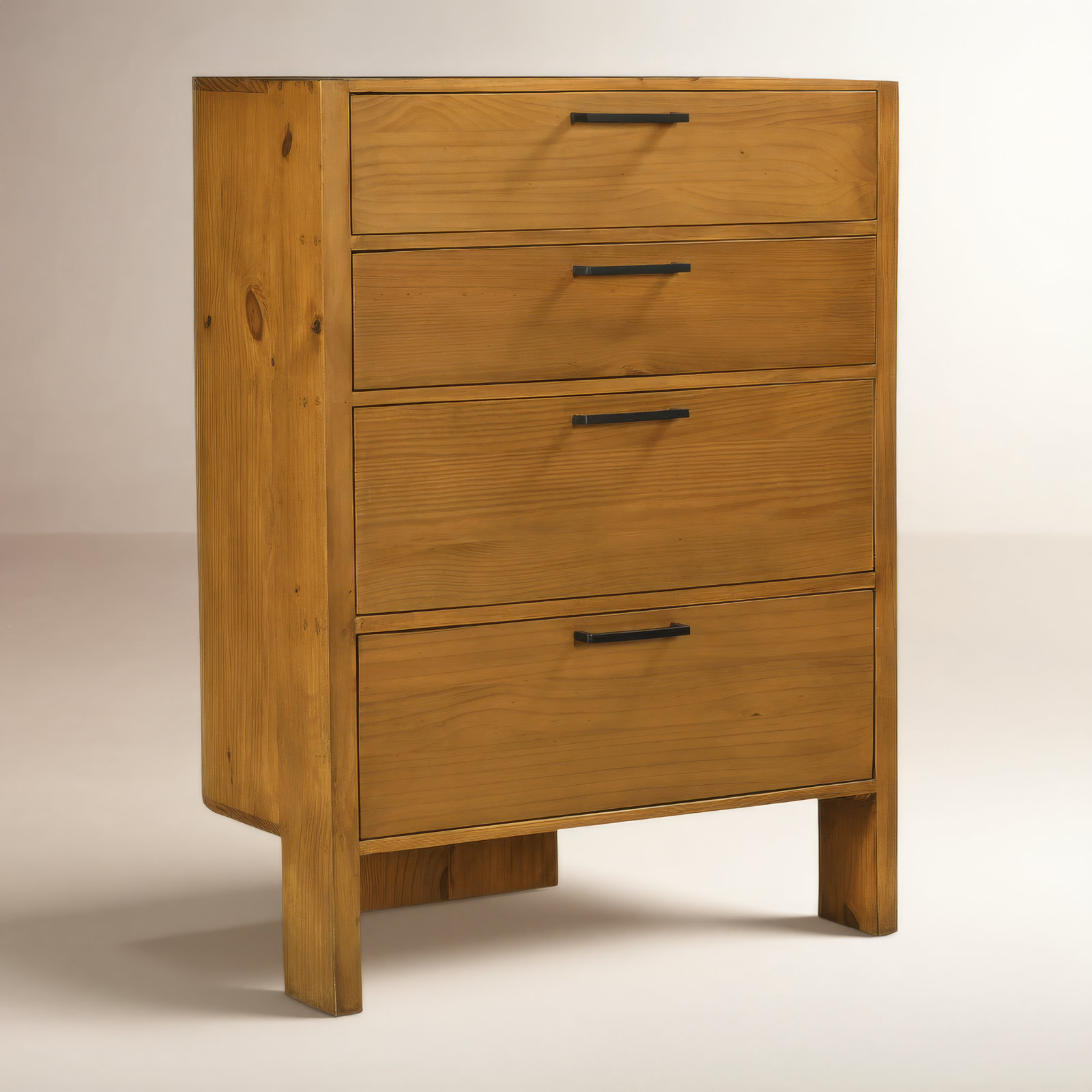 Agardi 4 Drawer Chest Brown