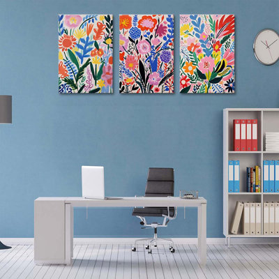 3 Piece Wrapped Canvas Print