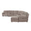 Canapé-lit modulaire inclinable électrique avec rangement Paille Driftwood 6 pièces
