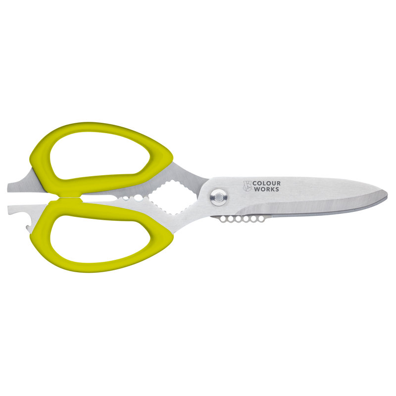 Colourworks Brights All-Purpose Kitchen Scissors, Purple