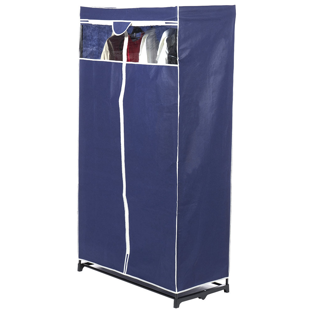 Rebrilliant 19'' Fabric Portable Wardrobe | Wayfair