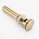 Bathroom Pop-Up Drain Assembly Vessel Sink Drain Stopper with Overflow