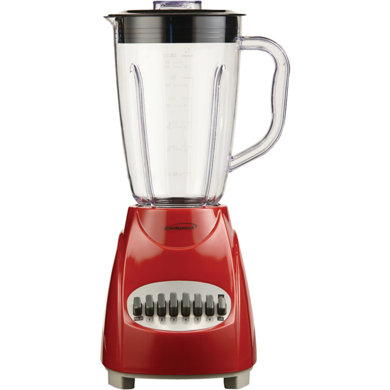 Mélangeur de comptoir brentwood appliances, rouge