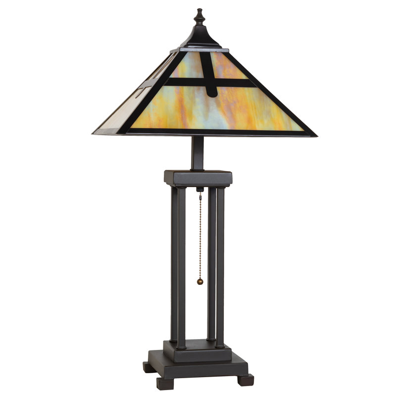 26" High Cross Mission Table Lamp