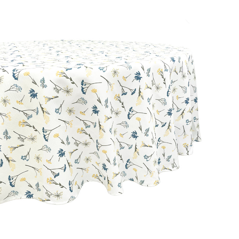 Lenox Wildflowers All-Over 70" Round Tablecloth