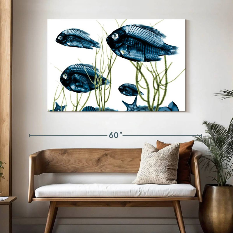Aquatic Home II, 32" H x 48" W