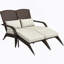 Chaise longue d'extérieur avec dossier haut-1830523746