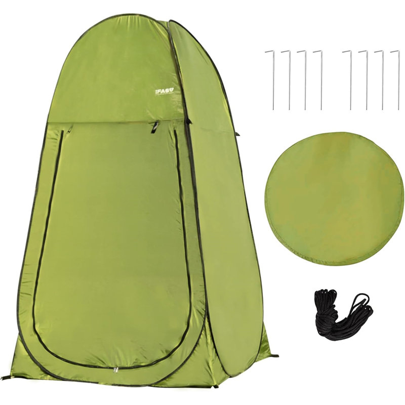 Tentes de camping instantanées avec intimité 7 pi