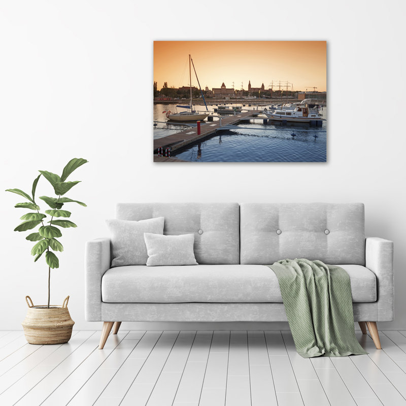 Szczecin Poland - Wrapped Canvas Print