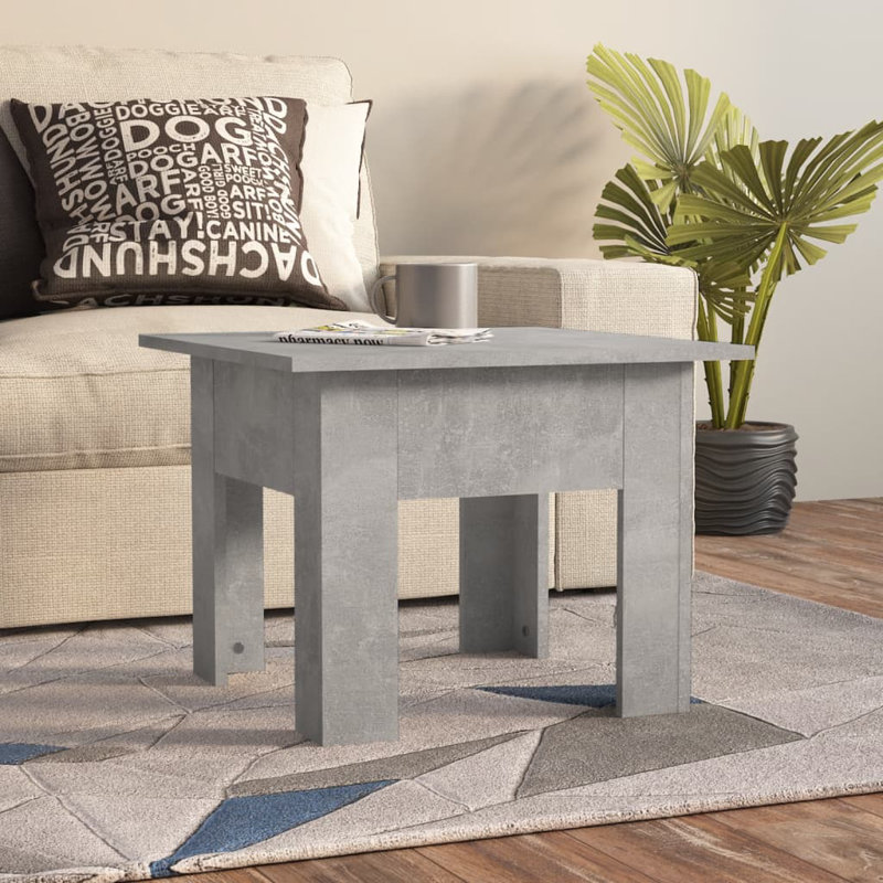 Coffee Table 55x55x42 cm Engineered Wood, Concrete Grey