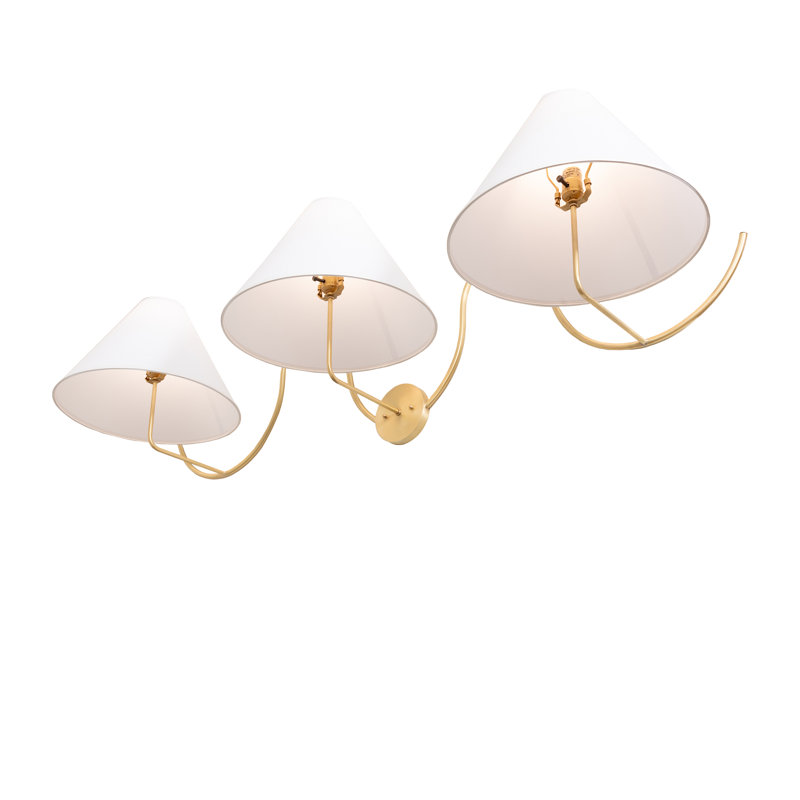 3 - Light Armed Sconce