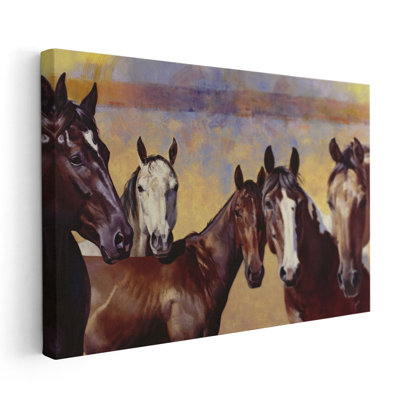 Les garçons - reproduction d'art sur toile