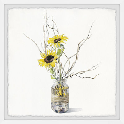 Sunflower Bloom - Single Picture Frame Painting