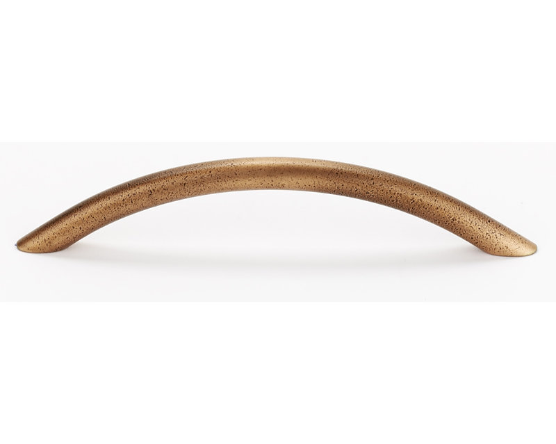 Poignée arquée Pull III, Laiton poli, 5"