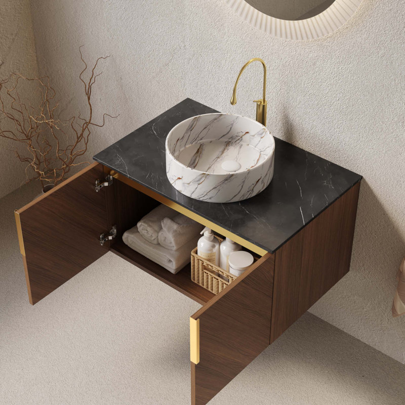 30" Bathroom Vanity With Sink