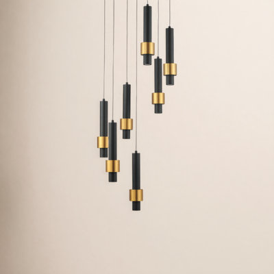 Aliene 7 Light Dimmable LED Pendant