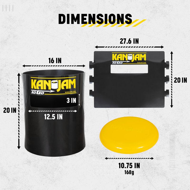 Jeu de lancer de disque Kan Jam To Go