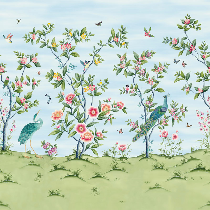 Florence Wallpaper, Sky/Meadow/Blossom