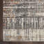 Tapis gris abstrait Dolson-574133266