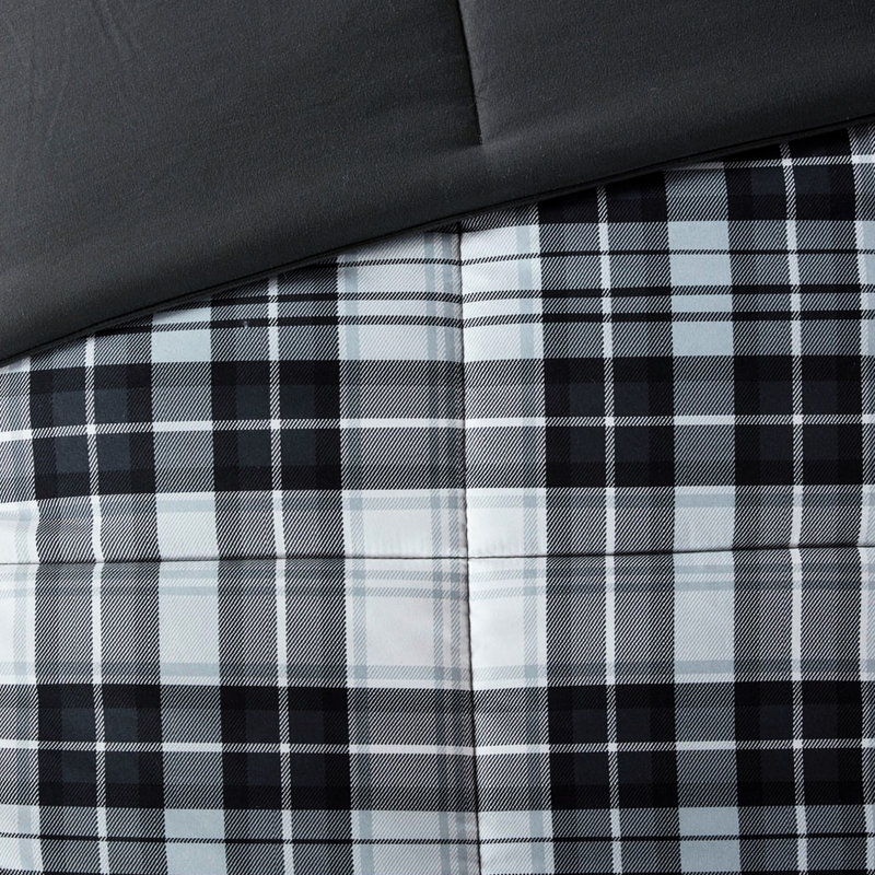 Édredon en duvet synthétique de 3 m double / grand -, contrôle, taie décorative douce en microfibre grand format toutes saisons, microfibre, microbienne, taie décorative à chevauchement, élimination des plis