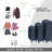 (20+24) Two-piece suitcase suitcase set Oxford trolley case without password lock universal wheel