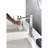 Bathroom Tap, Single Hole Sink Fitting, Brushed Nickel, Stainless Steel, Corrosion, Silent Splash- Water Flow Nickel Resists Corrosion And Fingerprints, Gentle