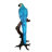 Single Parrot on a tree - Bronze Statue -  Size: 30"L x 24"W x 66"H. 