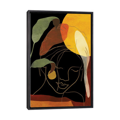 «Woman in Black» par Ana Rut Bré - impression d'art graphique