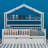 Huntingdon Twin House Daybed with Trundle by Harper Orchard-1690333014