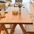 Prestine Ash Solid Wood Dining Table-1163262440
