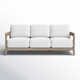 Middleway 76'' Outdoor Sofa with Sunbrella Cushions