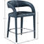Tabouret de comptoir en simili cuir Arthur-William-73672588
