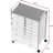Utility Cart with 15 Drawers, Rolling Storage Art Craft Organizer