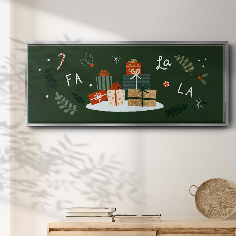 «Little St. Nick Collection», toile encadrée, H 20 po x l 50 po